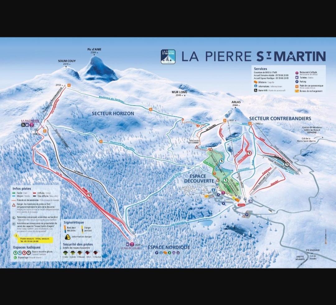 Apartamento Aunamendi Pyrenees Пиер Сен Мартен Екстериор снимка
